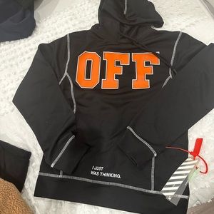 Small off-white hoodie